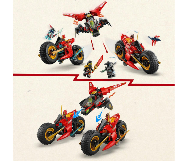 LEGO Ninjago 71844 Pojazd bojowy ninja - 1331655 - zdjęcie 2